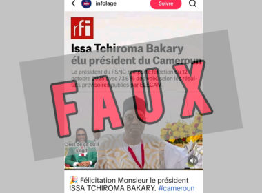 Faux : RFI n’a pas proclamé la victoire d’Issa Tchiroma Bakary