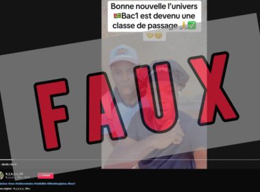 Faux ! La première n’est pas devenue une classe de passage au Togo.