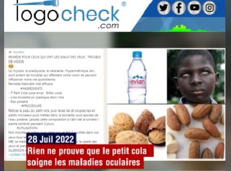 Santé : recette de petits colas pour corriger les problèmes des yeux –  NetAfrique