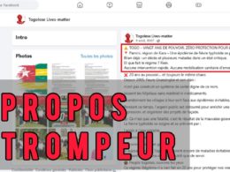 Non : Le gouvernement n’est pas resté inactif face aux cas de fièvre typhoïde à Pamini