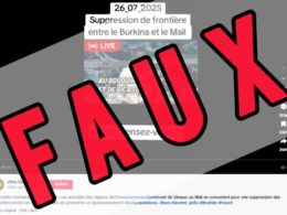 Attention Les frontières entre le Burkina Faso et le Mali ne sont pas supprimées 