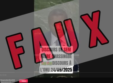 Assemblée Générale des Nations Unies un ancien discours de Faure Gnassingbé remis au goût du jour 