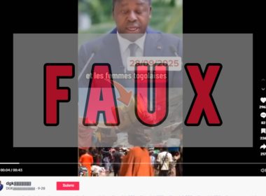 Aucune preuve d'un financement de 4 milliards de Faure Gnassingbé pour l'entrepreneuriat des femmes au Togo