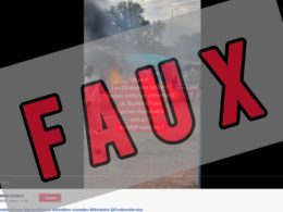 Des citoyens ghanéens auraient-ils incendié tous les véhicules venant du Burkina Faso Non !