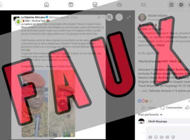 Des affirmations trompeuses sur une prétendue rupture entre le Burkina Faso et le Mali