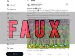 Faux le gouvernement burkinabè n’a pas suspendu l’équipe nationale après sa défaite face à la Côte d’Ivoire à la CAN 2025