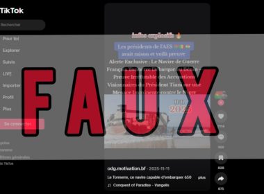 Le Navire de Guerre Français Tonnerre n’a pas débarqué au Bénin pour déstabiliser le Niger