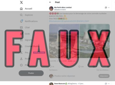 Non, ces deux images ne montrent pas le début de la construction de centrales nucléaires au Burkina Faso
