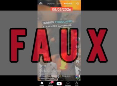 Faux le Togo n’a pas récupéré de terres rattachées au Ghana