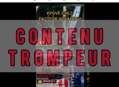 Non, la vidéo virale sur le camp de prière de Kpové ne montre pas des faits récents