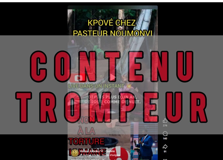 Non, la vidéo virale sur le camp de prière de Kpové ne montre pas des faits récents