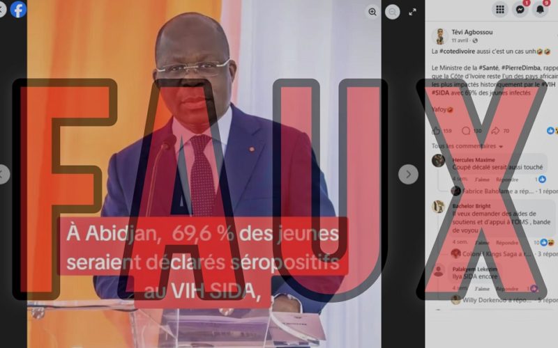 Ces chiffres alarmants sur le VIH en Côte d’Ivoire et au Burkina Faso sont faux !