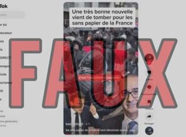 Aucune preuve d’une annonce officielle accordant de nouveaux droits aux sans-papiers en France