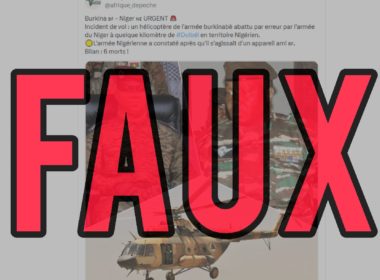 Aucune preuve que l’armée nigérienne ait abattu par erreur un avion de l’armée burkinabè