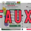Ce visuel présentant les résultats officiels du BAC II 2026 au Togo est trompeur 