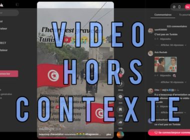 FAUX cette vidéo virale ne montre pas des arrestations de migrants en Tunisie