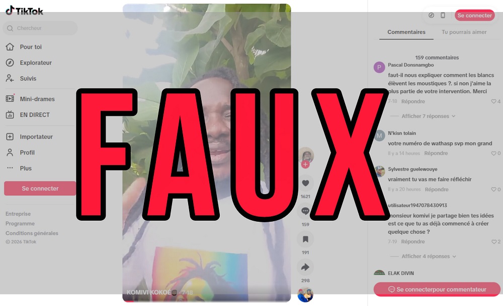 Faux Les moustiquaires imprégnées ne provoquent pas des maladies 