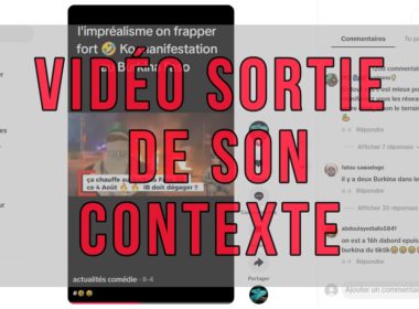 Non ! Cette vidéo n’est pas une manifestation contre Ibrahim Traoré