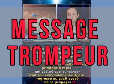Non, aucune étude sérieuse ne prouve que l'ivermectine et le mébendazole font disparaître le cancer chez 84 % des patients