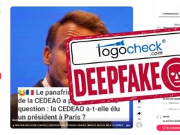 Cette annonce d'Emmanuel Macron sur le mémorandum CEDEAO Russie est un deepfake