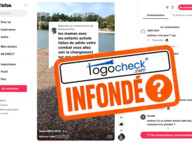 Infondé l’urine ne guérit pas l’autisme