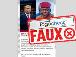 Cette déclaration supposée de Donald Trump Ibrahim Traoré est fausse