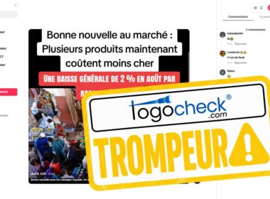 Togo la baisse de 2 % des prix en août signifie-t-elle que tout coûte moins cher